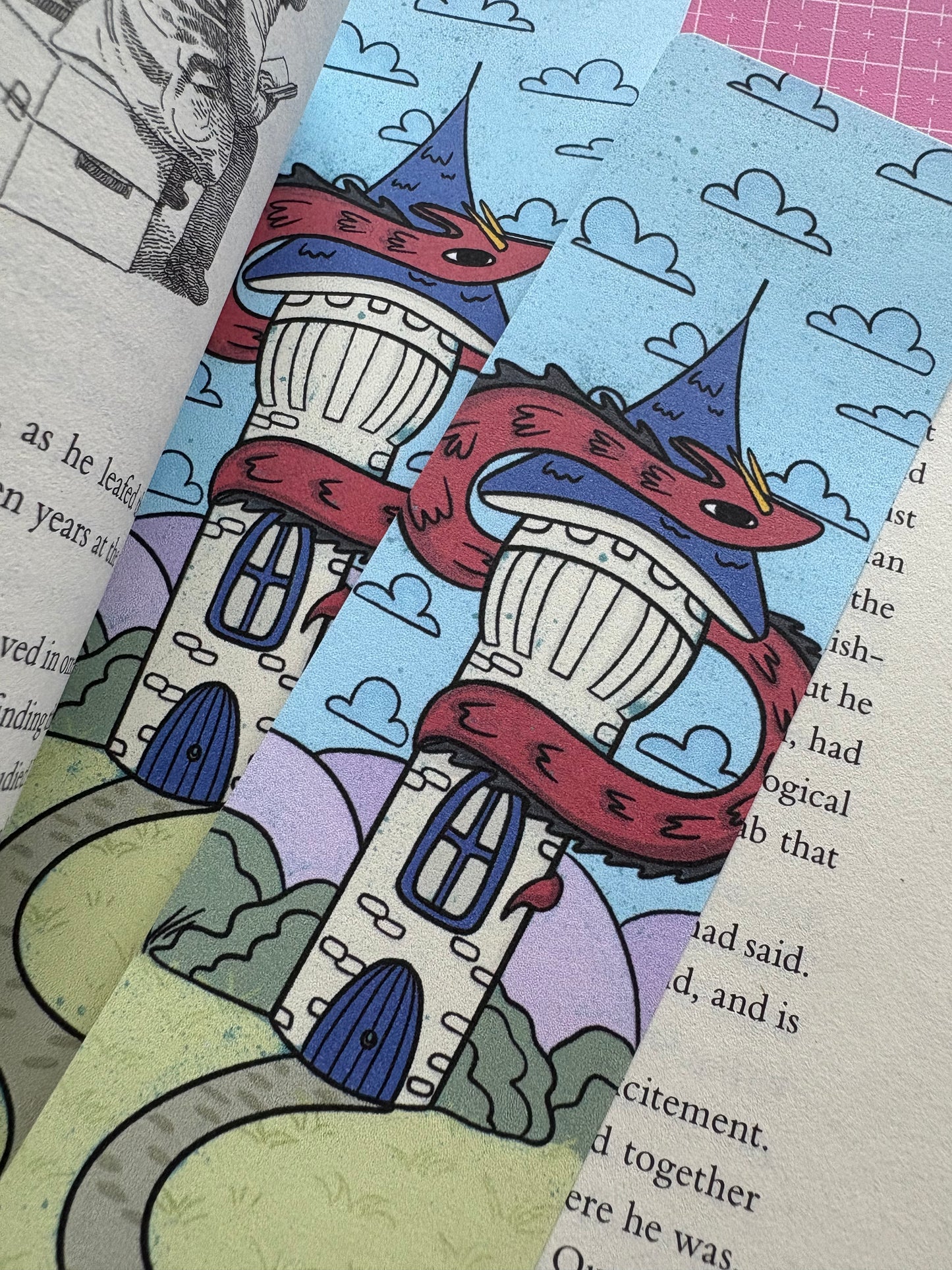 Dragon Bookmark - 2 x 7 in