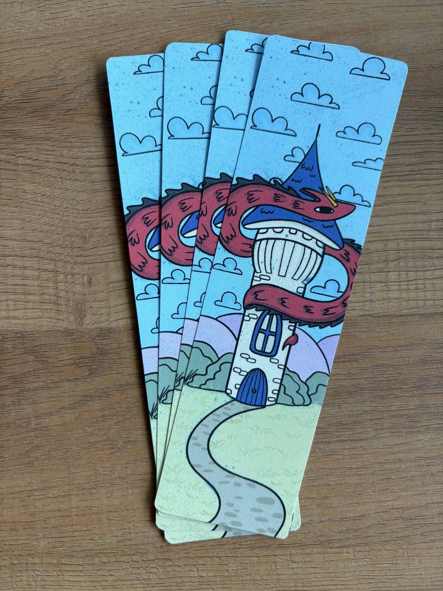 Dragon Bookmark - 2 x 7 in